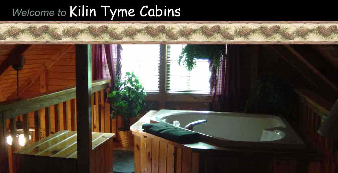 Kilin Tyme Cabins - hot tub for relaxing